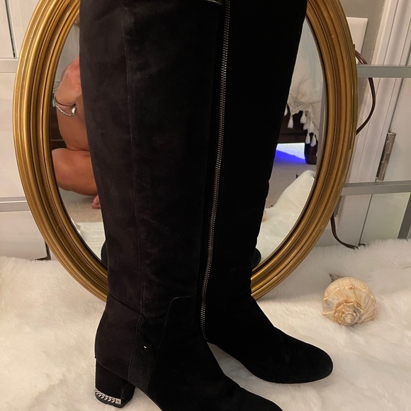 MK over the knee suede bootssie 6 1/2 - Picture 2 of 11